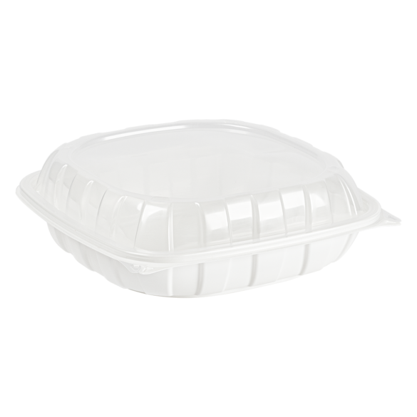 10″ Rigid 1 Cell Carryout Container